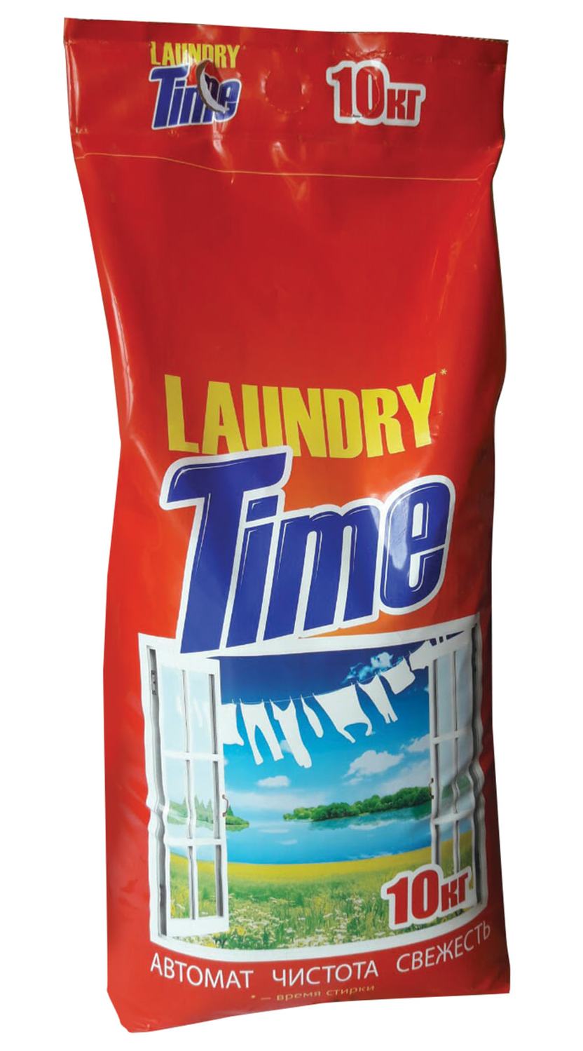 картинка Порошок стиральный, 10 кг, пакет, автомат, цветные ткани, "Laundry", Лотос от магазина Альфанит в Кунгуре