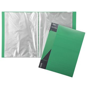 картинка Папка 80 файлов, А4, 40 мм, 800 мкм, зеленый, "Standart", Hatber, 80AV4_00107 от магазина Альфанит в Кунгуре