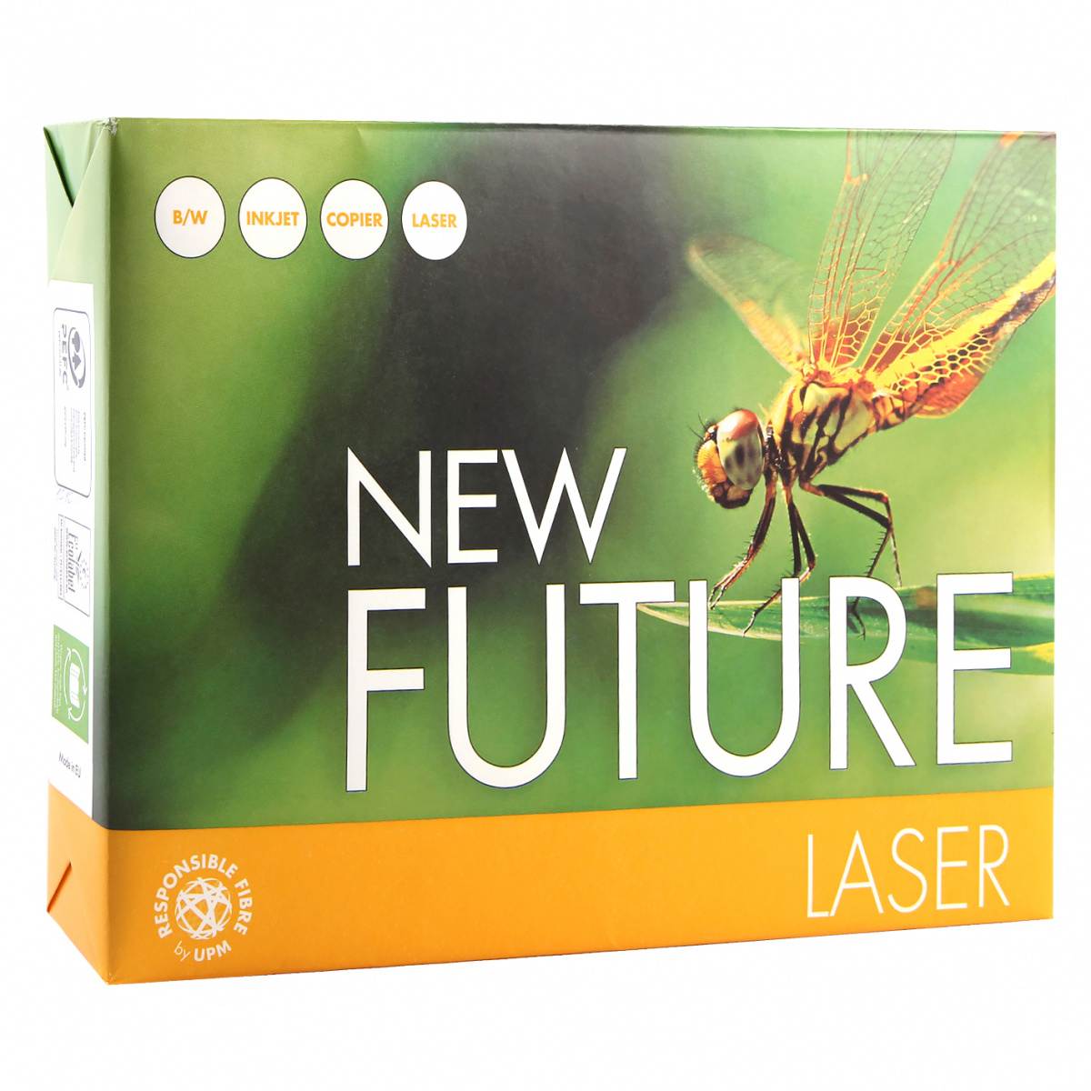 картинка Бумага офисная белая, А4, 500 л, 80 г/м2, 150%, "New Future Laser" от магазина Альфанит в Кунгуре