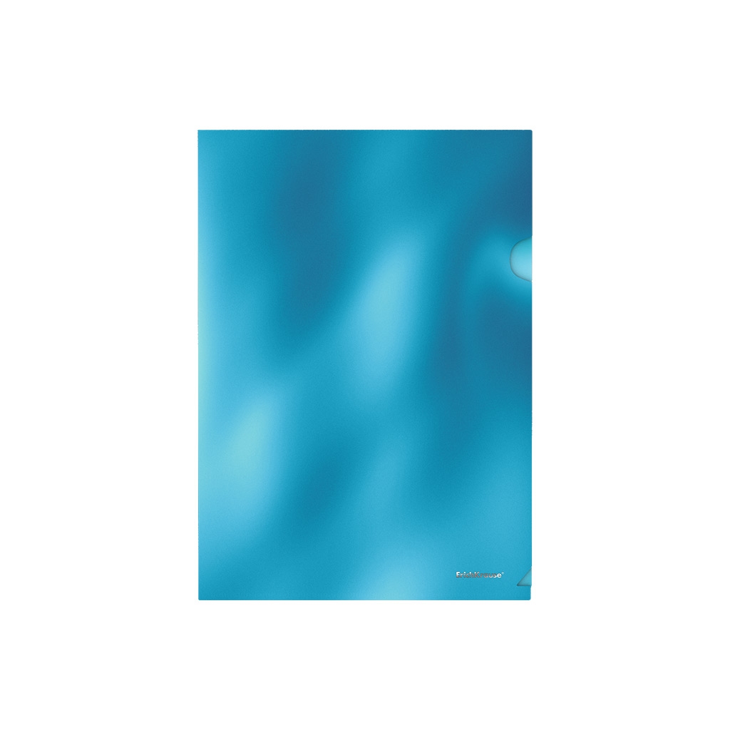 картинка Папка-уголок, А4, 180 мкм, пластик, ассорти, "Glossy Ice Metallic", Erich Krause, 50169 от магазина Альфанит в Кунгуре