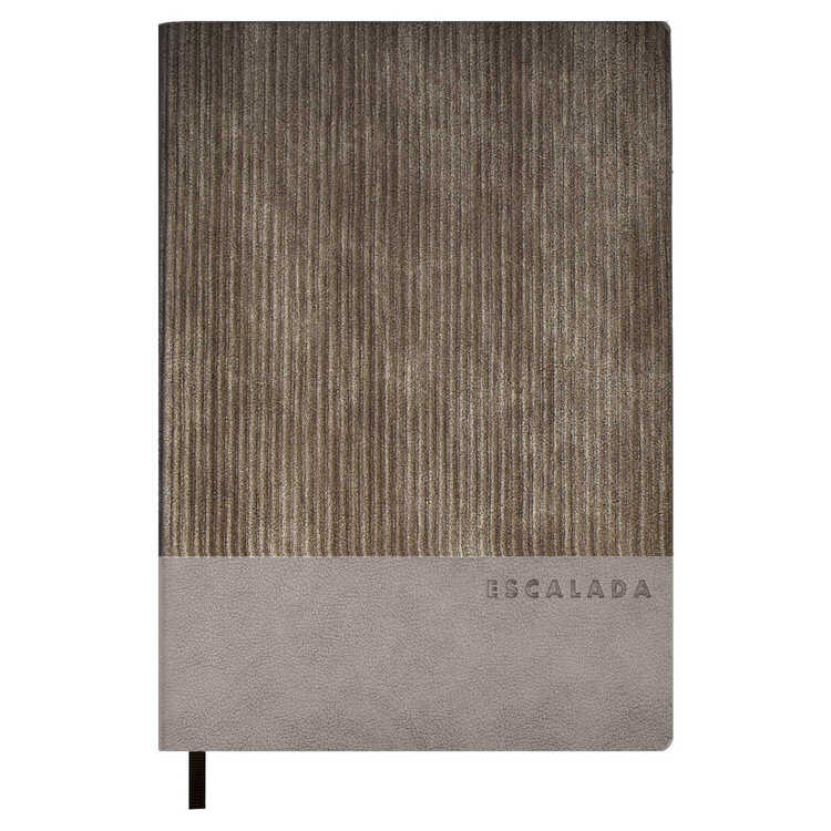 картинка Ежедневник недатированный, А5, 160 л, кожзам, коричнево-серый, "Шерфа", Феникс+, 57689 от магазина Альфанит в Кунгуре