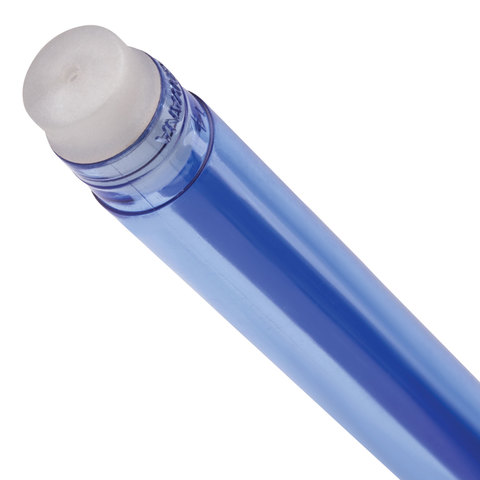 картинка Ручка гелевая стираемая, 0,5 мм, синяя, STAFF, 142499 от магазина Альфанит в Кунгуре