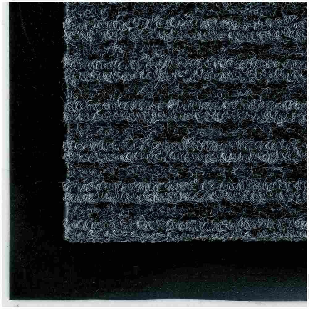 картинка Коврик входной, 60*90 см, влаговпитывающий, ворсовый, ребристый, серый, OfficeClean, 285745 от магазина Альфанит в Кунгуре