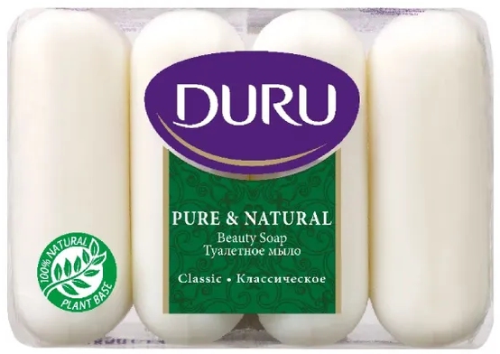 картинка Набор мыла, 4 шт, 85 гр, "Pure Natural. Classic", DURU, 8248 от магазина Альфанит в Кунгуре