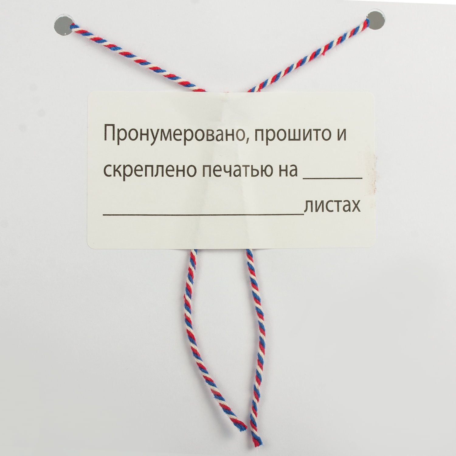 картинка Нить  для прошивки документов, хлопчатобумажная, диаметр 1,6 мм, длина 120 м, BRAUBERG, 601813 от магазина Альфанит в Кунгуре