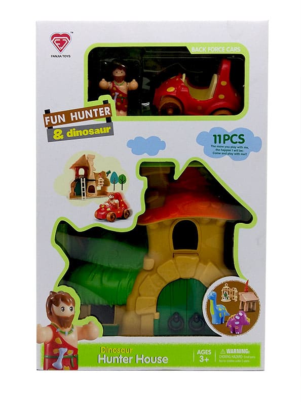 картинка Дом для куклы, пластик, с аксессуарами, в коробке, FJ-603 от магазина Альфанит в Кунгуре