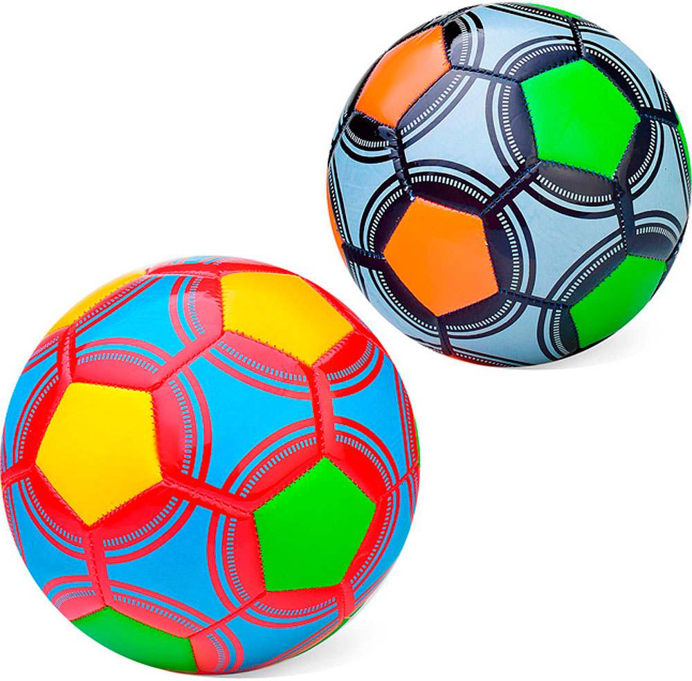 картинка Мяч футбольный, № 5, PVC, ассорти, 00-1831, 10490787 от магазина Альфанит в Кунгуре