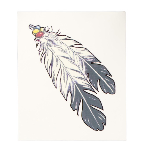 картинка Татуировки переводные, "Индейское перо", 1252249 от магазина Альфанит в Кунгуре
