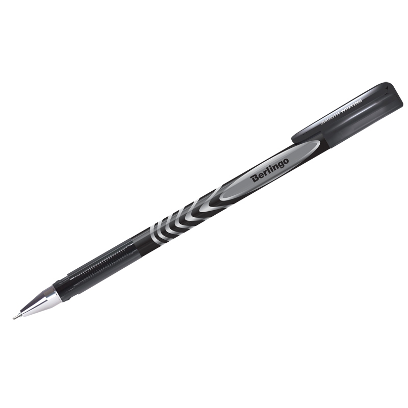 картинка Ручка гелевая, 0,5 мм, черная, корп. черный, "G-Line", Berlingo, CGp_50115 от магазина Альфанит в Кунгуре