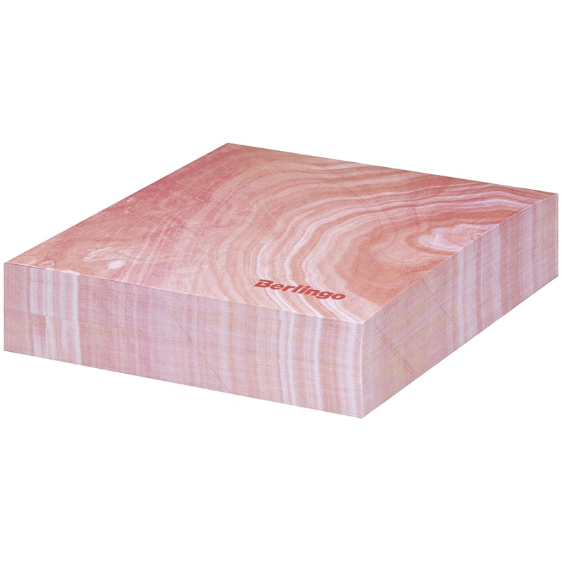 картинка Блок для записи проклеенный, 8,5*8,5 см, 200 л, розовый, "Fantasy", Berlingo, LNn_00056 от магазина Альфанит в Кунгуре