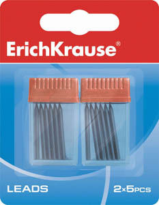 картинка Грифели для циркуля, 2 мм, 10 шт, блистер, Erich Krause, ЕК 31539 от магазина Альфанит в Кунгуре
