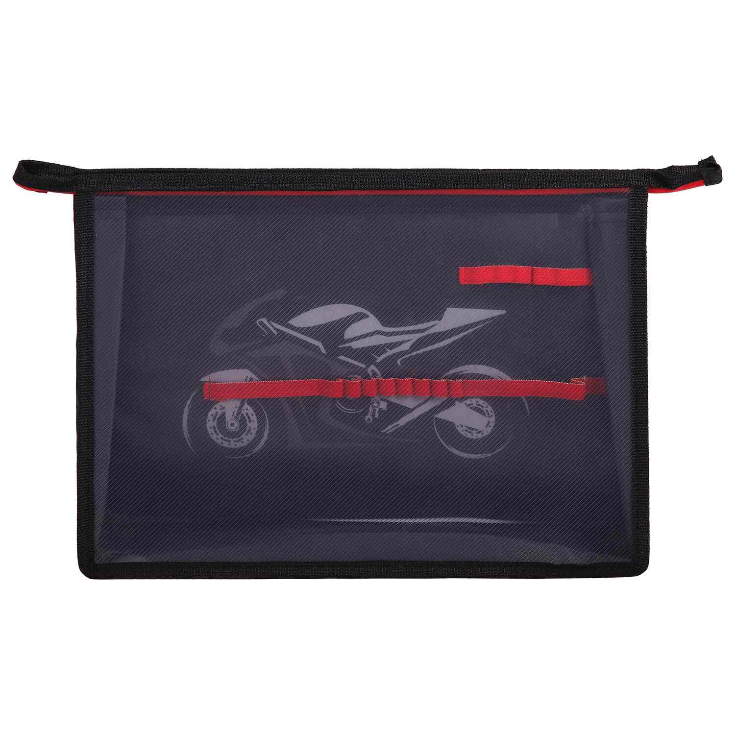 картинка Папка для труда и тетрадей, А4, 2 отдела, пластик, на молнии, "Sport bike", BRAUBERG, 270981 от магазина Альфанит в Кунгуре