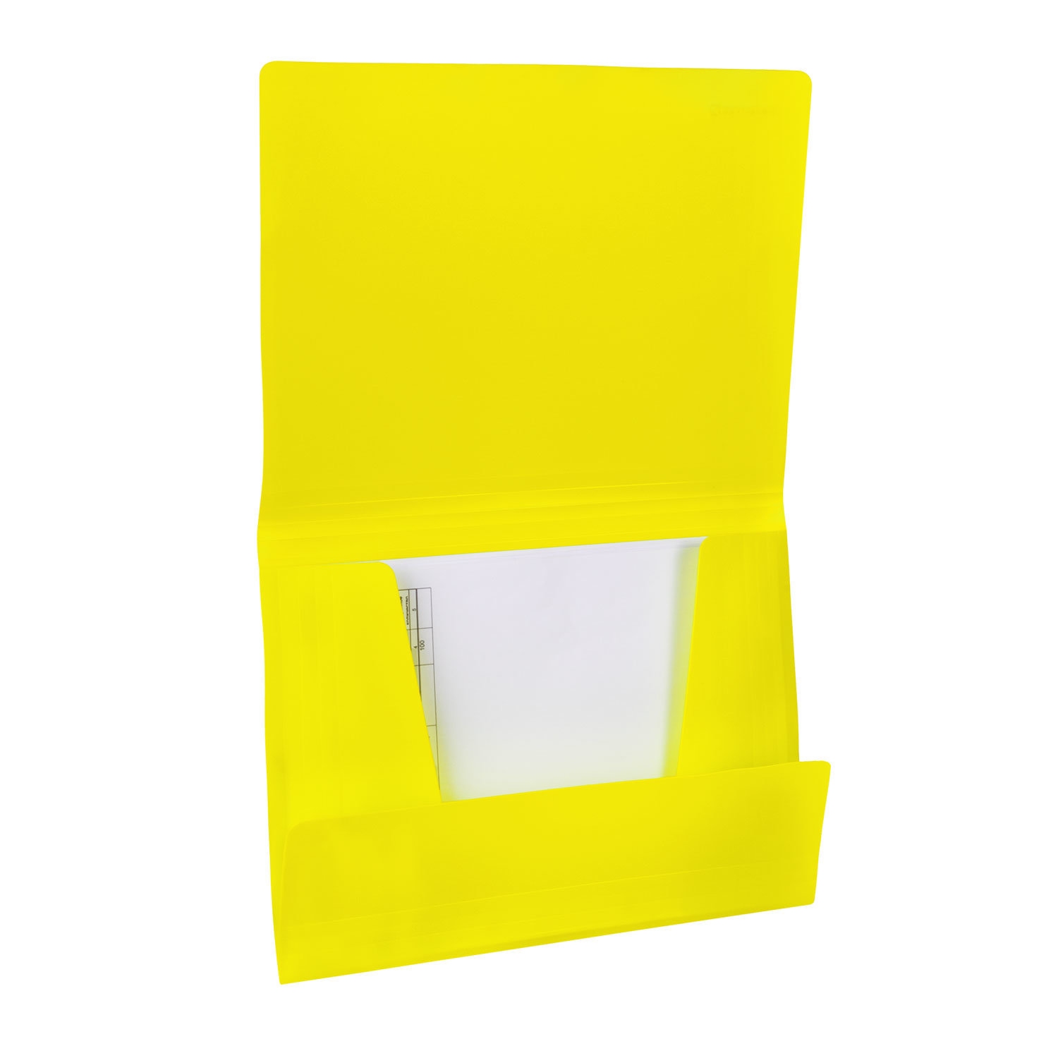 картинка Папка на резинке, А4, 500 мкм, пластик, желтый, "Neon", BRAUBERG, 227461 от магазина Альфанит в Кунгуре