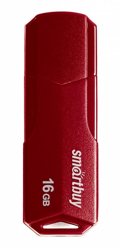 картинка Флеш-диск SmartBuy 16 GB, Clue, бордовый, SB16GBCLU-BG от магазина Альфанит в Кунгуре