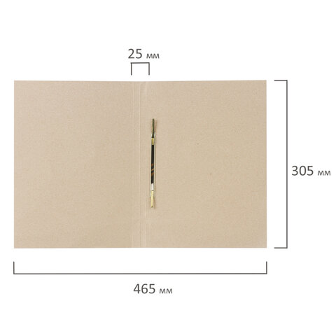 картинка Папка-скоросшиватель, А4, 300г/м2, до 200л, картон, BRAUBERG, 122736 от магазина Альфанит в Кунгуре
