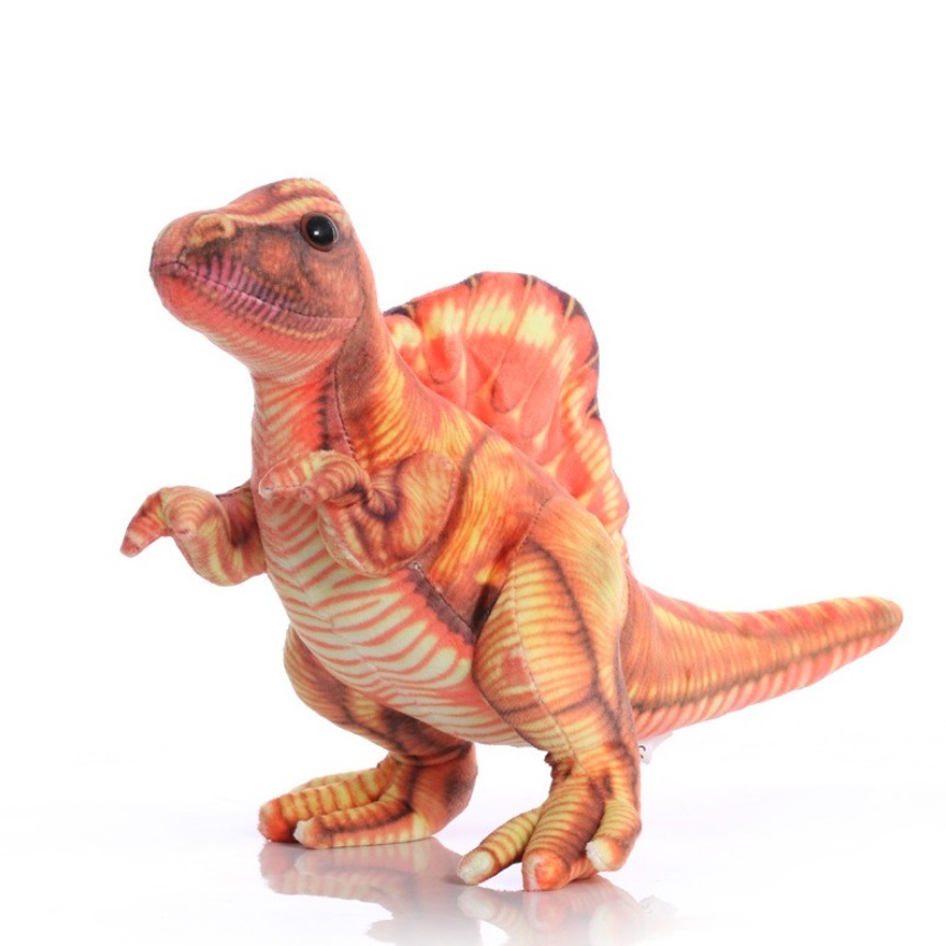картинка Игрушка мягкая, 40 см, оранжевый, "Динозавр", МАВ-67 от магазина Альфанит в Кунгуре