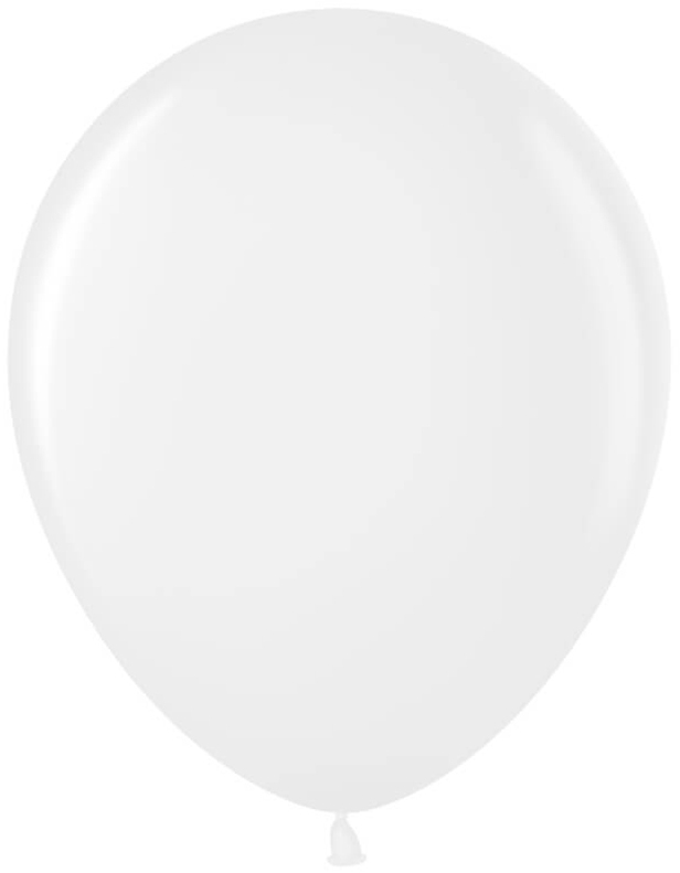 картинка Набор шаров воздушных  50 шт, 12'', 30 см, белый, пастель, MESHU, MS_31624 от магазина Альфанит в Кунгуре
