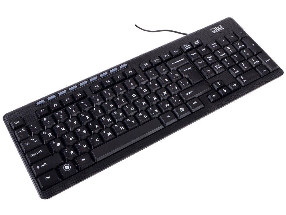 картинка Клавиатура проводная CBR KB-111М, USB, черный от магазина Альфанит в Кунгуре