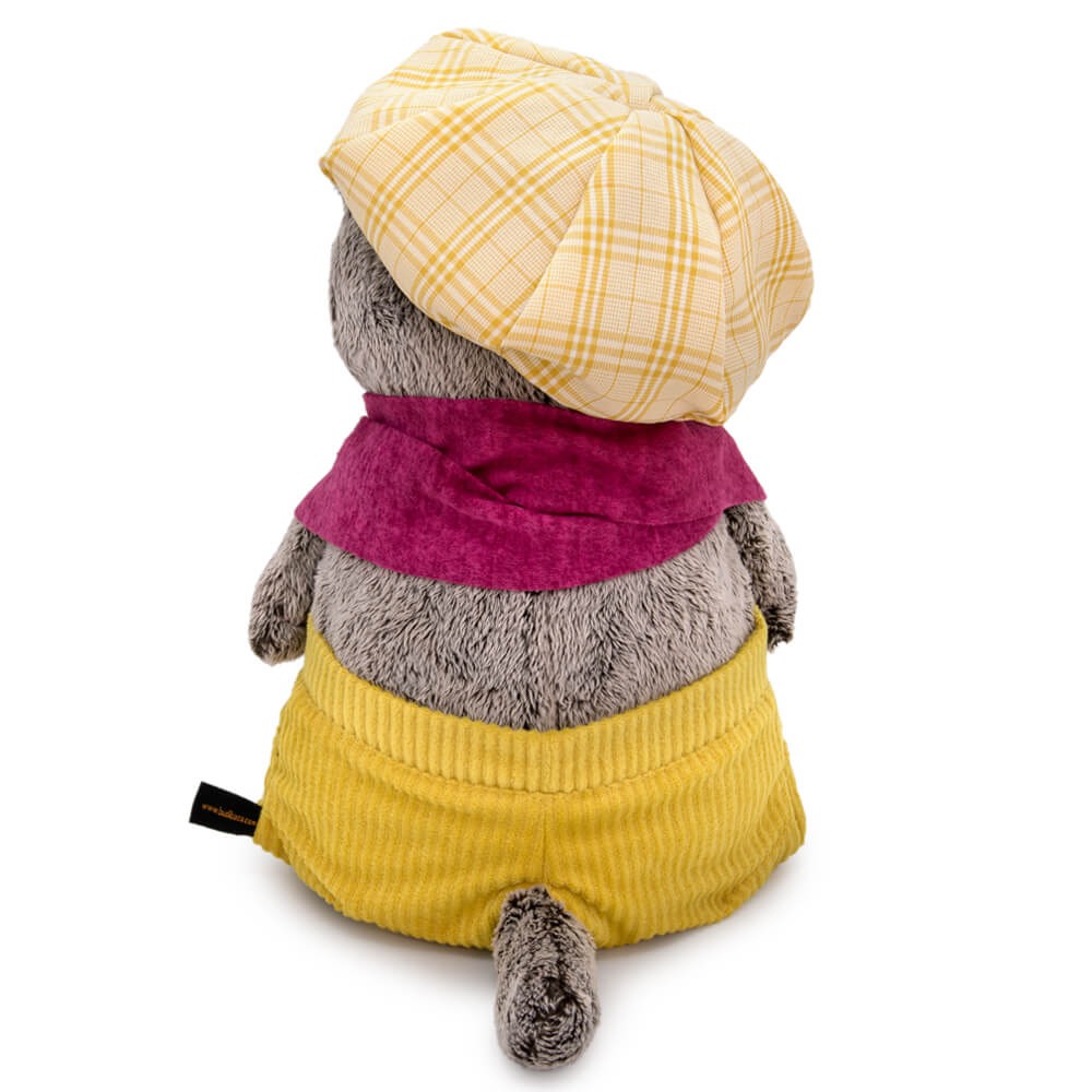 картинка Игрушка мягкая, 30 см, "Кот Басик в кепке и шарфе", Budi Basa, Ks30-224 от магазина Альфанит в Кунгуре