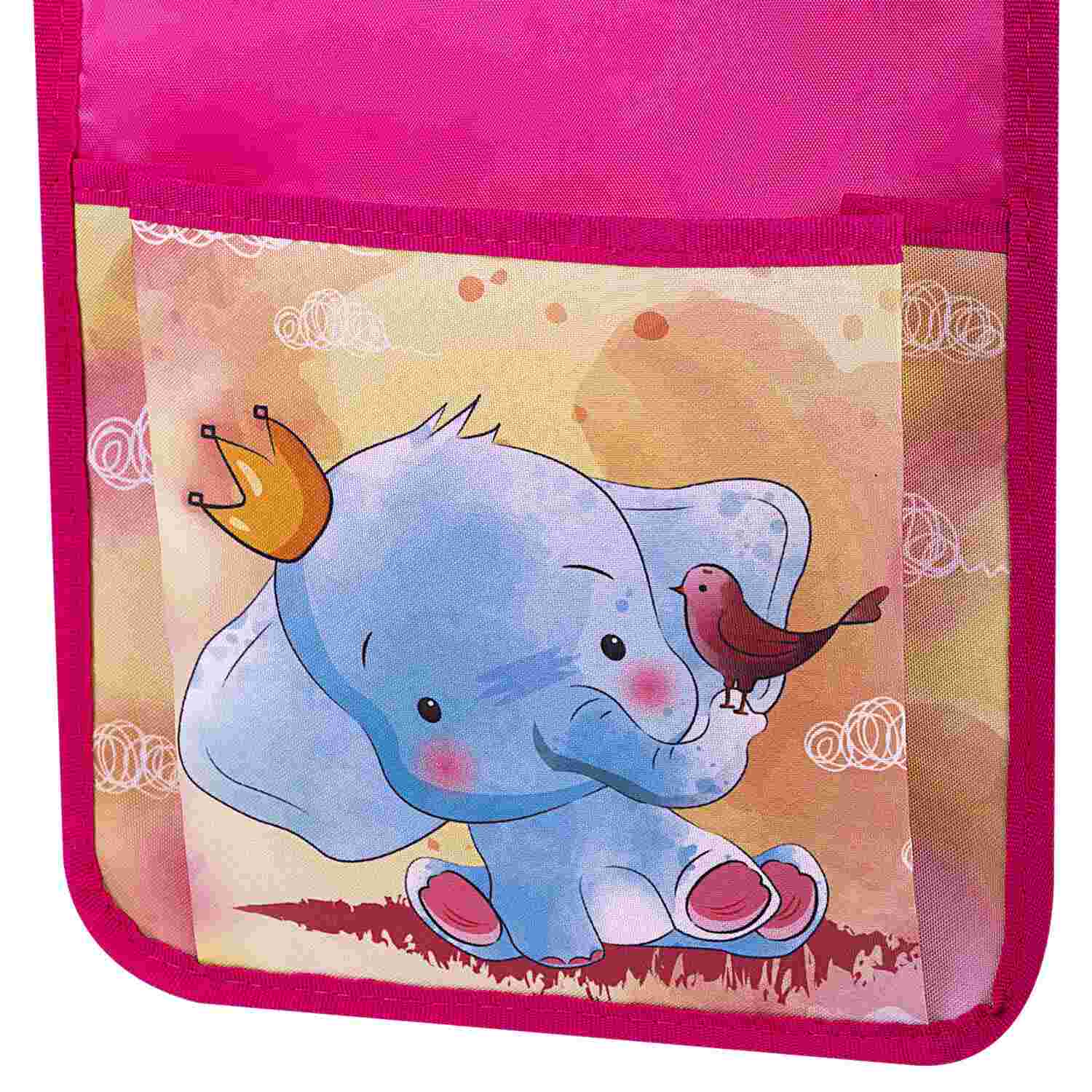 картинка Кармашки настенные, 21*68 см, 5 отделений, "Elephant", Юнландия, 271430 от магазина Альфанит в Кунгуре