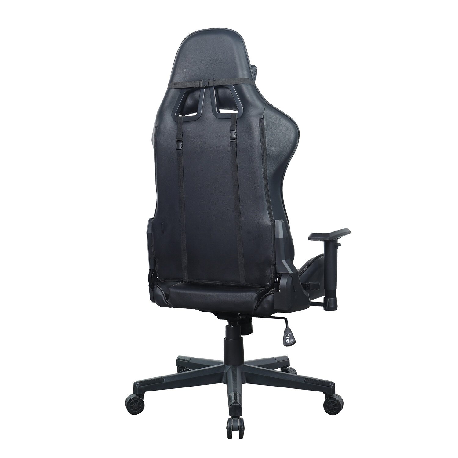 картинка Кресло компьютерное BRABIX "GT Carbon GM-115", до 140 кг, экокожа, черный, две подушки, 531932 от магазина Альфанит в Кунгуре