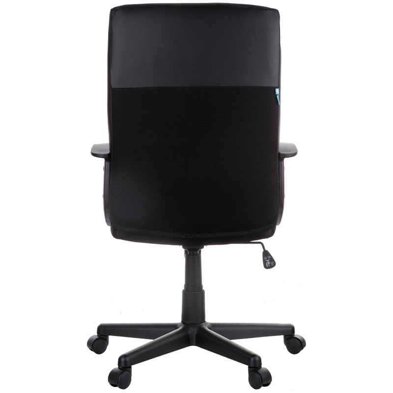 картинка Кресло руководителя Helmi "Segment HL-E26", ткань/экокожа, черный, 283859 от магазина Альфанит в Кунгуре