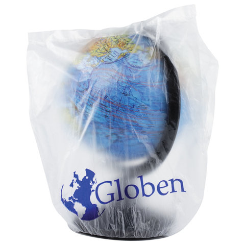 картинка Глобус физический, 12 см, на подставке, "Классик", Globen, К011200001 от магазина Альфанит в Кунгуре
