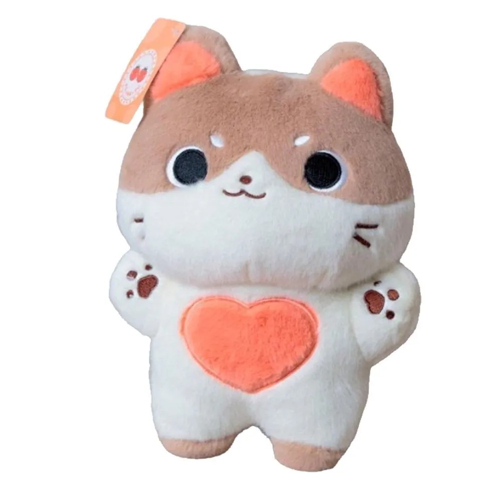 картинка Игрушка мягкая, 30 см, "Кот с сердечком" от магазина Альфанит в Кунгуре