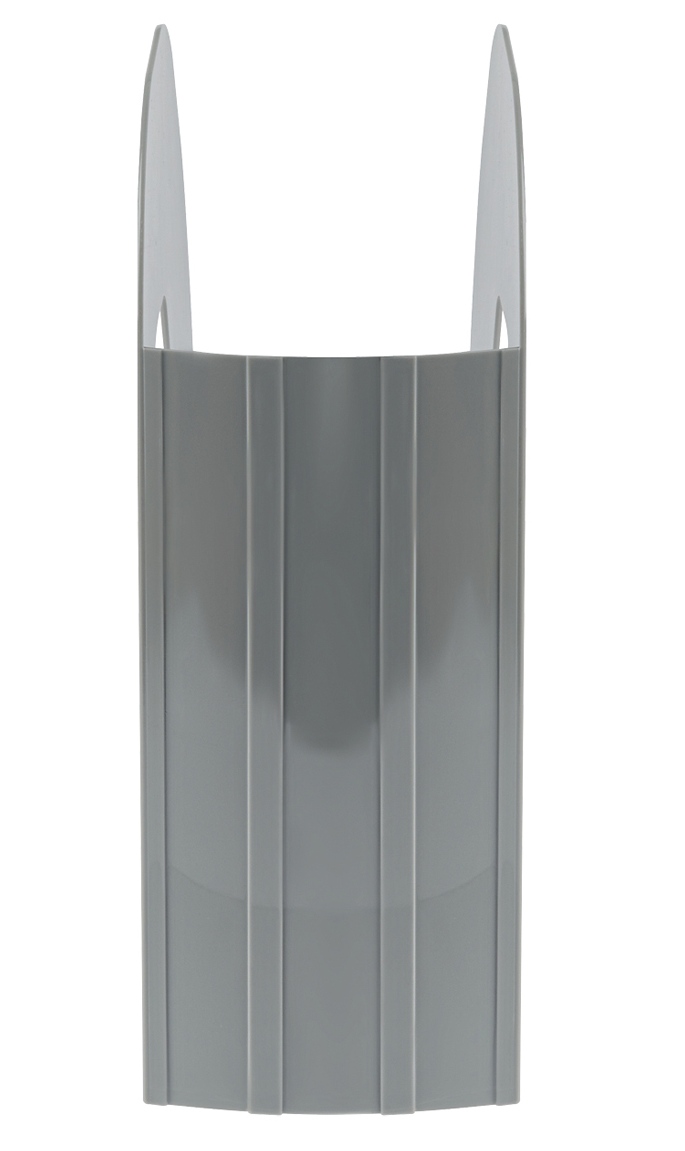 картинка Лоток для бумаг вертикальный 1 отдел, 90 мм, пластик, серый, "Фаворит", СТАММ, ЛТВ-30496 от магазина Альфанит в Кунгуре