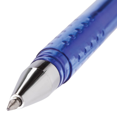картинка Ручка гелевая стираемая, 0,5 мм, синяя, STAFF, 142499 от магазина Альфанит в Кунгуре