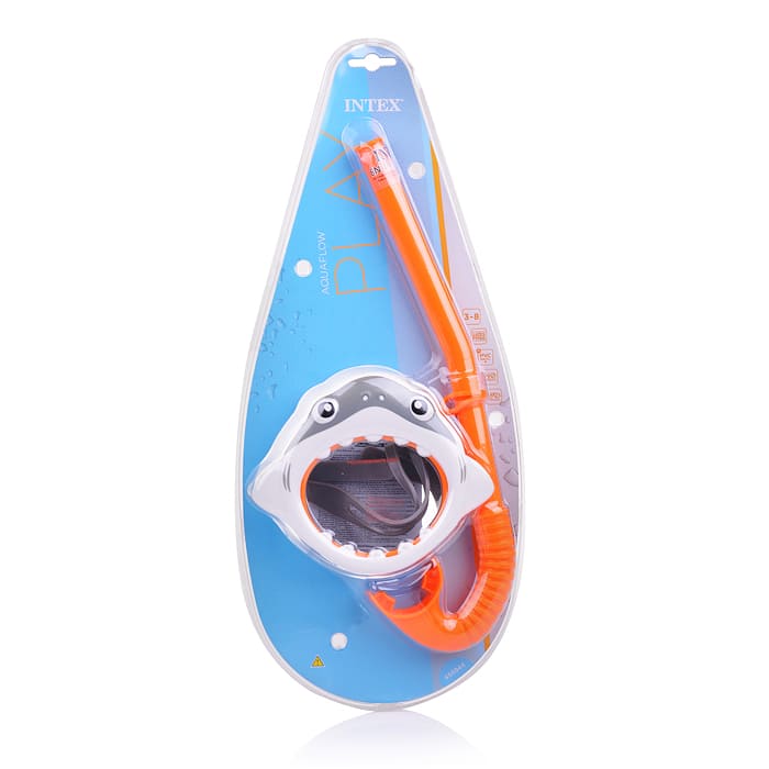 картинка Маска для плаванья с трубкой, "Акула", Intex, 55944 от магазина Альфанит в Кунгуре