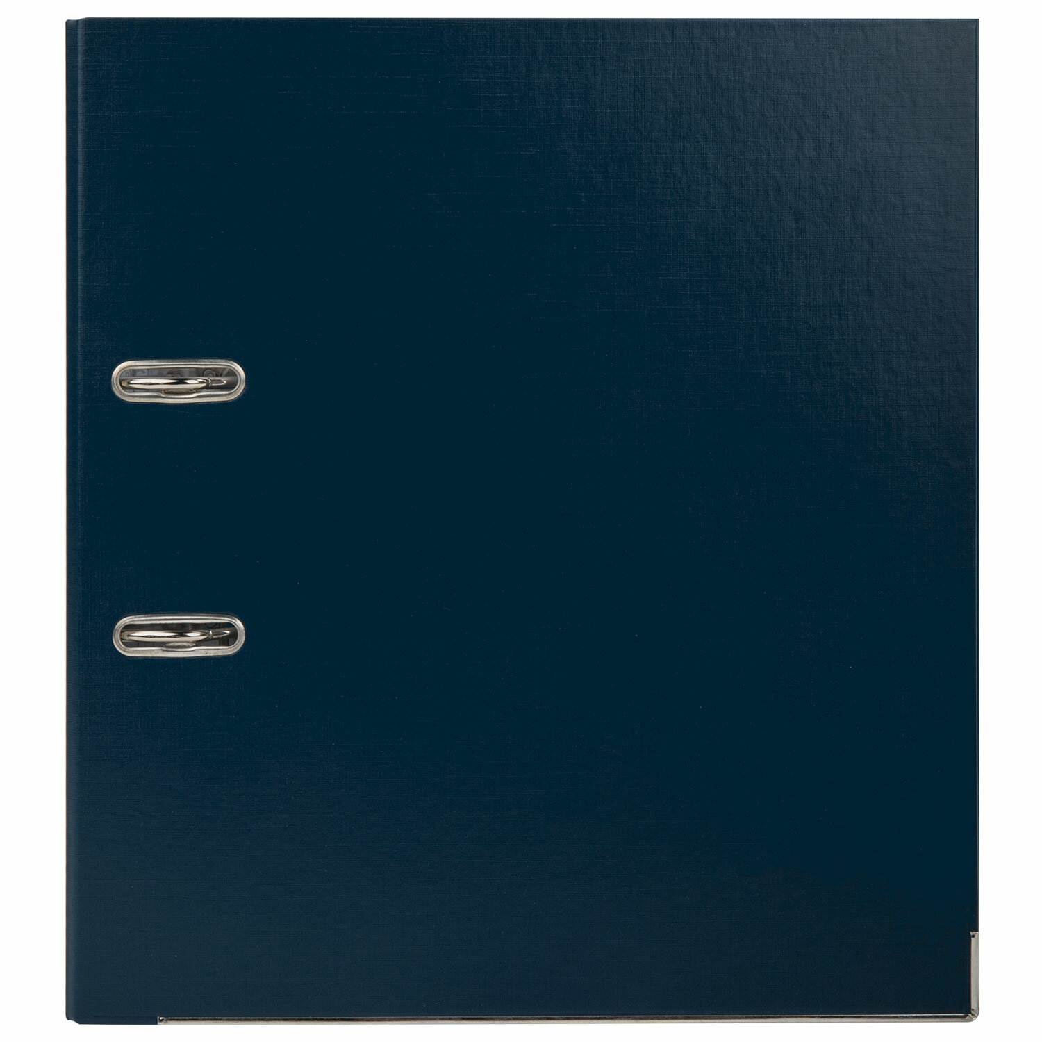 картинка Папка-регистратор, А4, корешок 80 мм, до 600 л, картон с покрытием ПВХ, синий, с карманом, BRAUBERG, 227191 от магазина Альфанит в Кунгуре