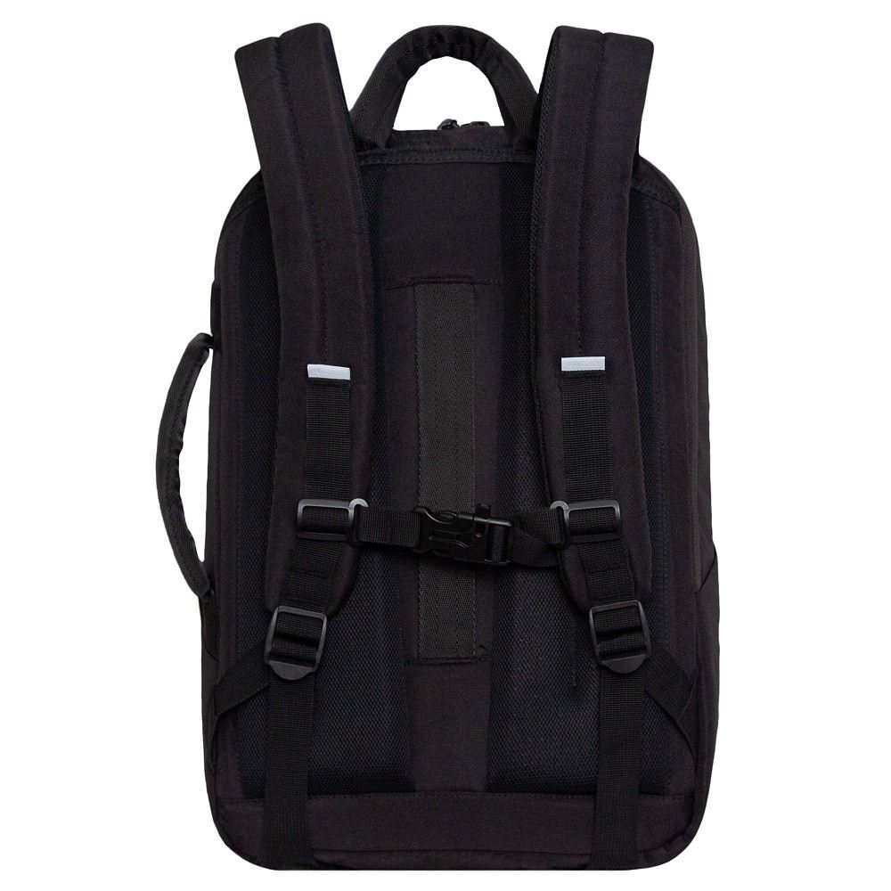 картинка Рюкзак, 3 отдела, 3 кармана, 31*44*21 см, черный, эргономичная спинка, Grizzly, RQ-406-1/1 от магазина Альфанит в Кунгуре