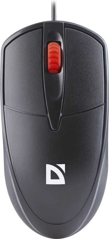 картинка Мышь проводная бесшумная Defender Icon MB-057, 1000 dpi, USB, черный, 52057 от магазина Альфанит в Кунгуре