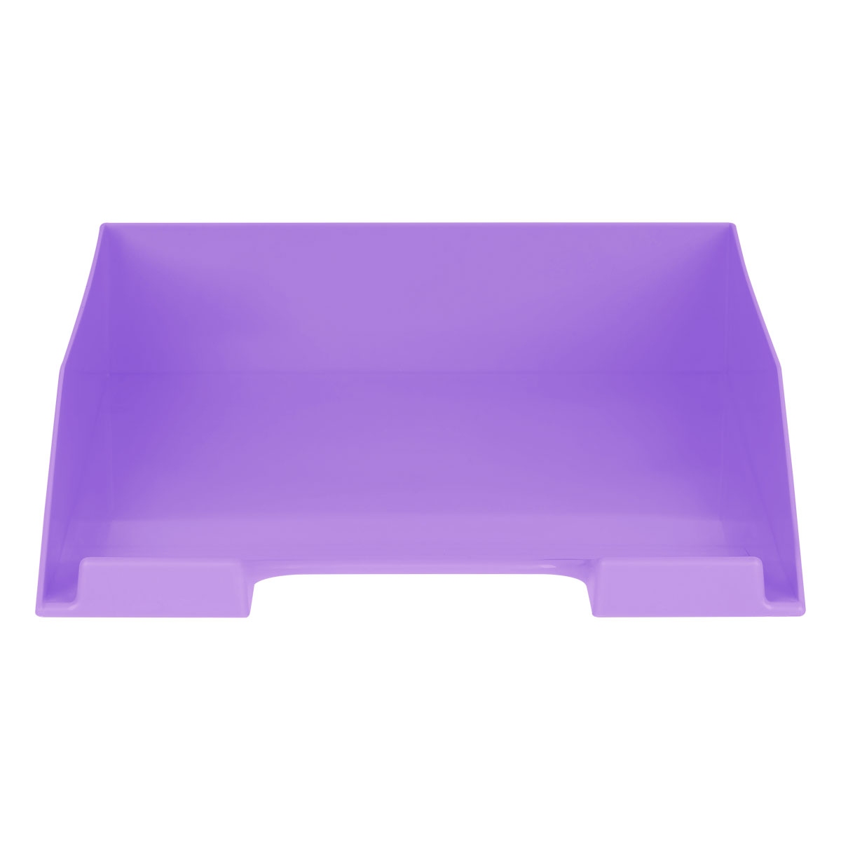 картинка Лоток для бумаг горизонтальный 1 отдел, пластик, фиолетовый, "Фаворит", СТАММ, ЛТГ-31281 от магазина Альфанит в Кунгуре