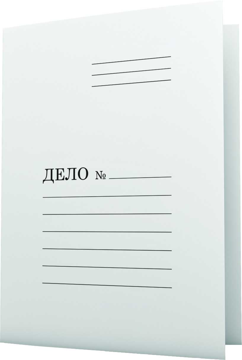 картинка Папка-обложка без скоросшивателя, А4, 260 г/м2, белый, "Дело", Attomex, 3077400 от магазина Альфанит в Кунгуре