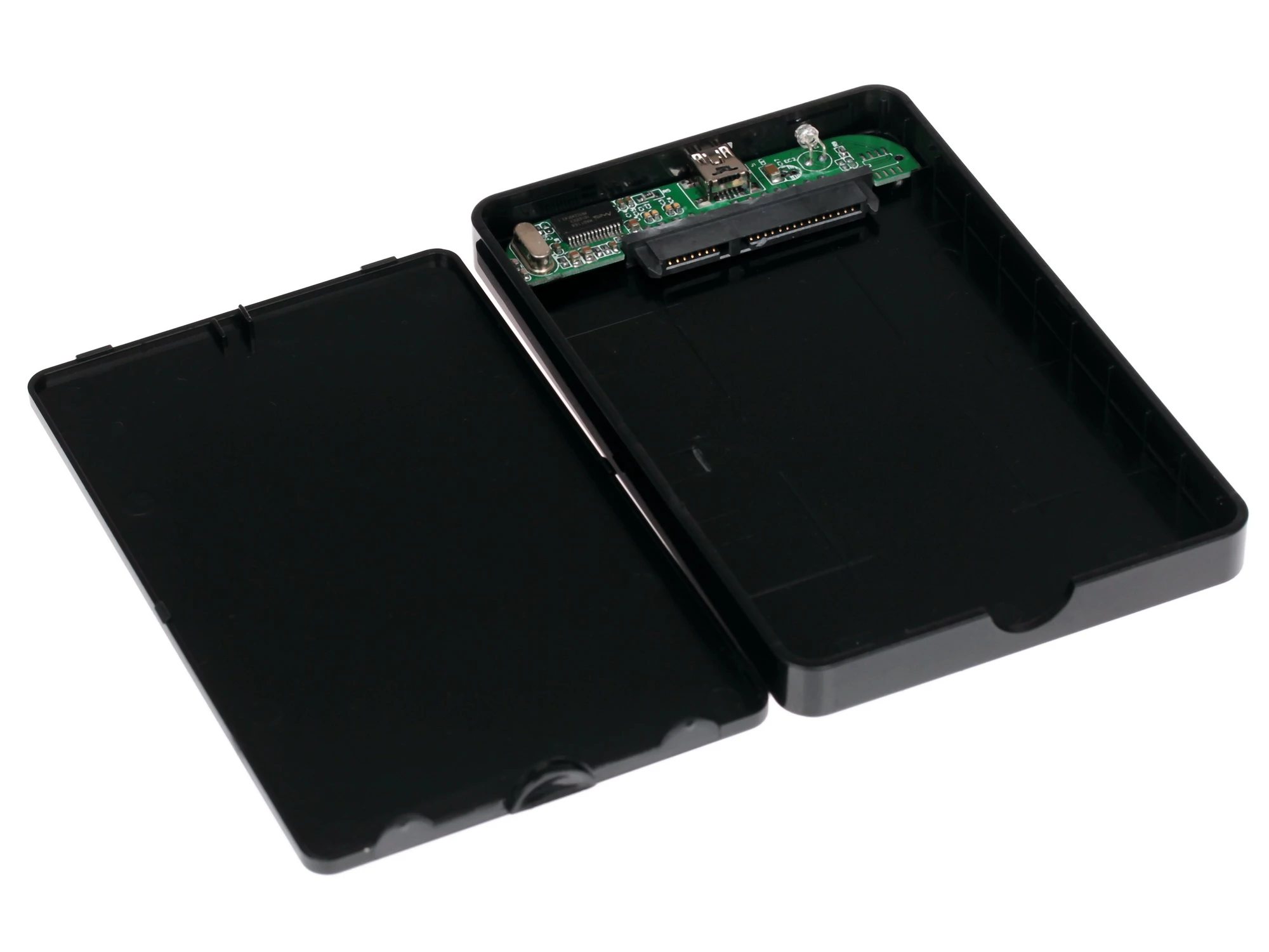 картинка Внешний корпус USB 2.0 для 2.5" HDD SATA Gembird EE2-U2S-40P, пластик, черный от магазина Альфанит в Кунгуре