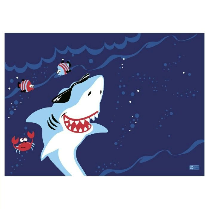 картинка Настольное покрытие, 50*70 см, 140 мкм, "Акула", Феникс+, 51151 от магазина Альфанит в Кунгуре