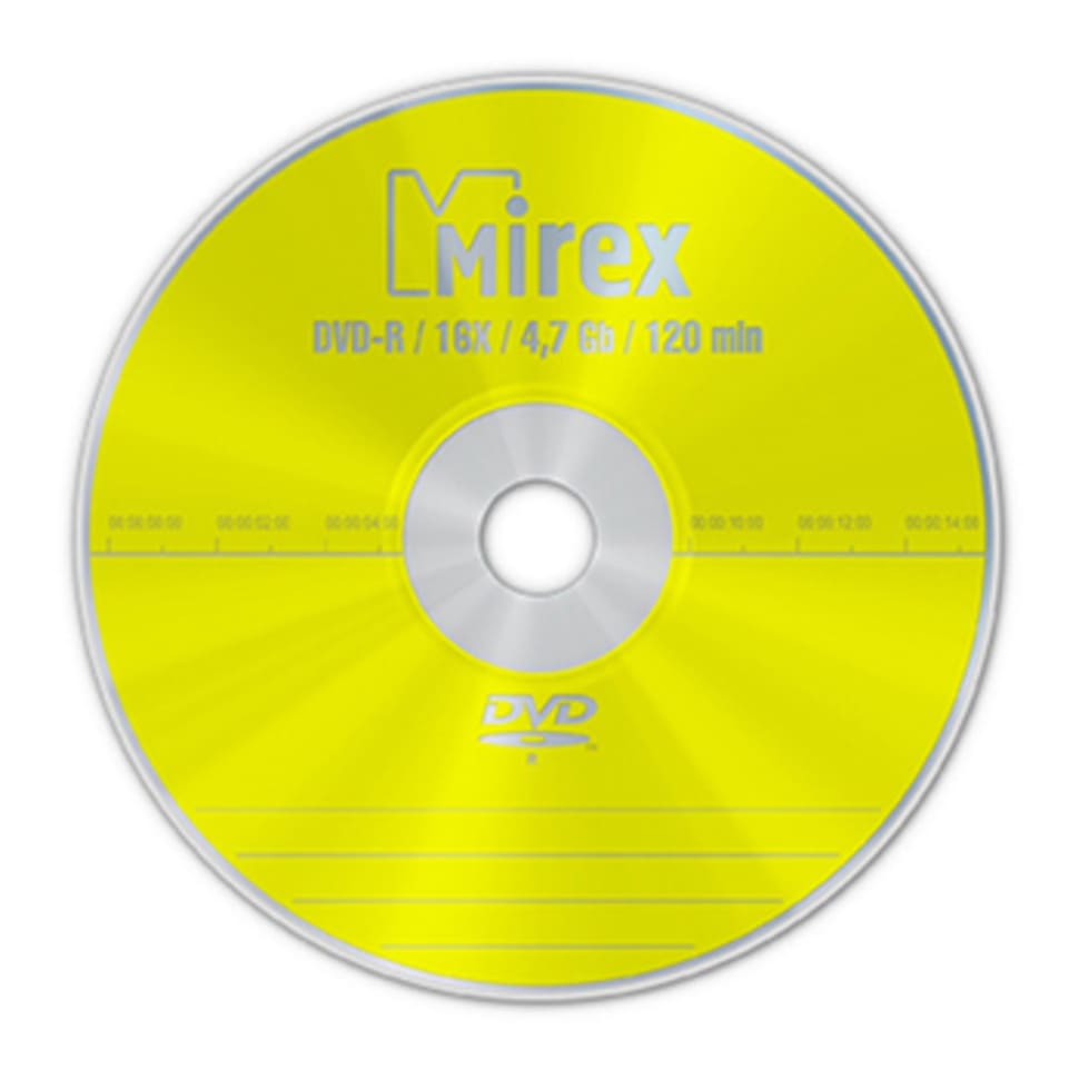 картинка Диски DVD-R Mirex, 50 шт, 16x 4,7GB, термоупаковка от магазина Альфанит в Кунгуре