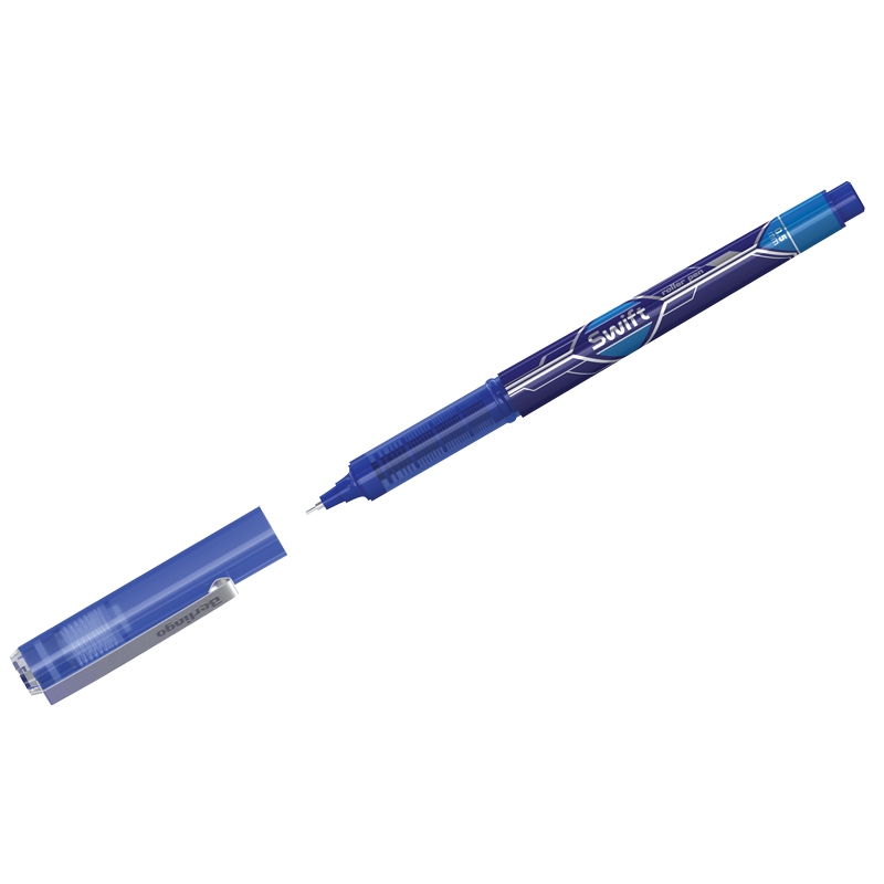 картинка Ручка шариковая роллер, 0,5 мм, синяя, грип, "Swift", Berlingo, CRm_05002 от магазина Альфанит в Кунгуре