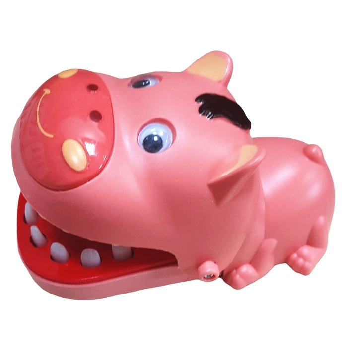картинка Игровая фигурка, 15*7,5 см, пластик, ассорти, "Бычок-зубастик", 226-5, 262-16 от магазина Альфанит в Кунгуре