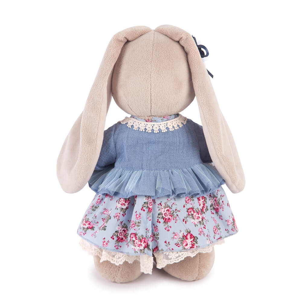 картинка Игрушка мягкая, 32 см, голубой василек (большая), "Зайка Ми", Budi Basa, StM-215 от магазина Альфанит в Кунгуре