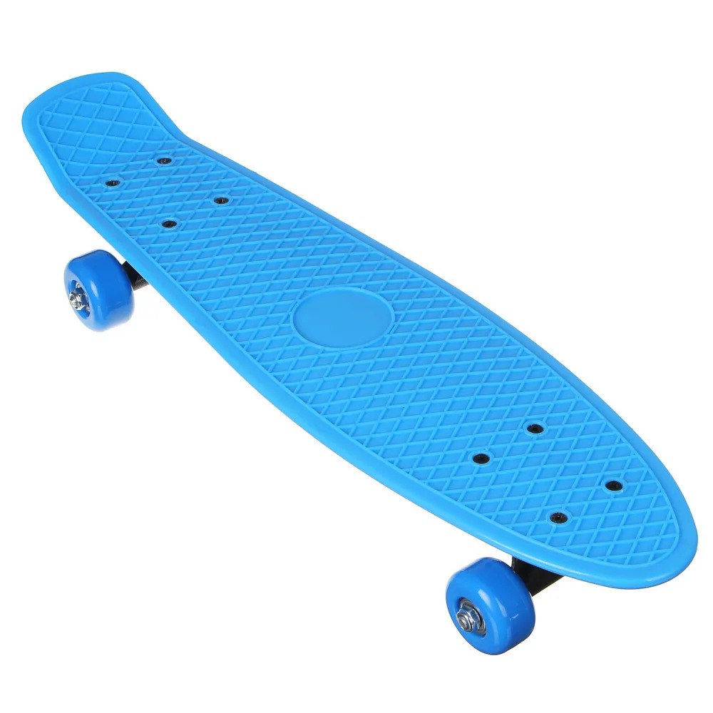картинка Скейтборд, 56*15 см, до 30 кг, синий, SILAPRO, 131-036/2 от магазина Альфанит в Кунгуре