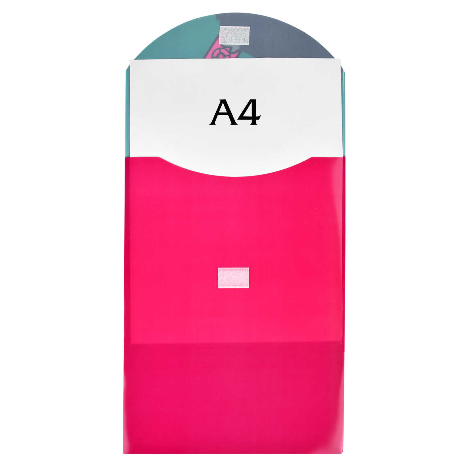 картинка Папка-конверт на липучке, А4, фигурная вырубка, "Ёж с наушниками", Феникс+, 56319 от магазина Альфанит в Кунгуре