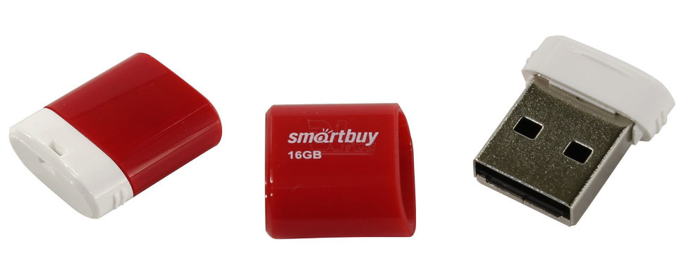 картинка Флеш-диск SmartBuy 16 GB, LARA, красный, SB16GBLARA-R от магазина Альфанит в Кунгуре