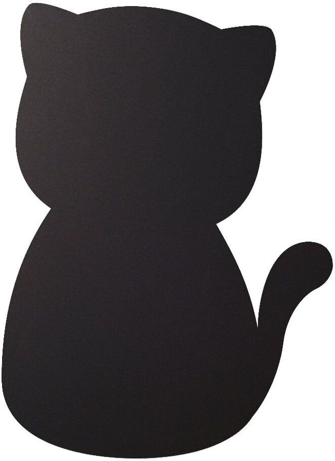 картинка Доска магнитно-меловая, 30*40 см, черный, на холодильник, "Pussy Cat", BRAUBERG, 237840 от магазина Альфанит в Кунгуре