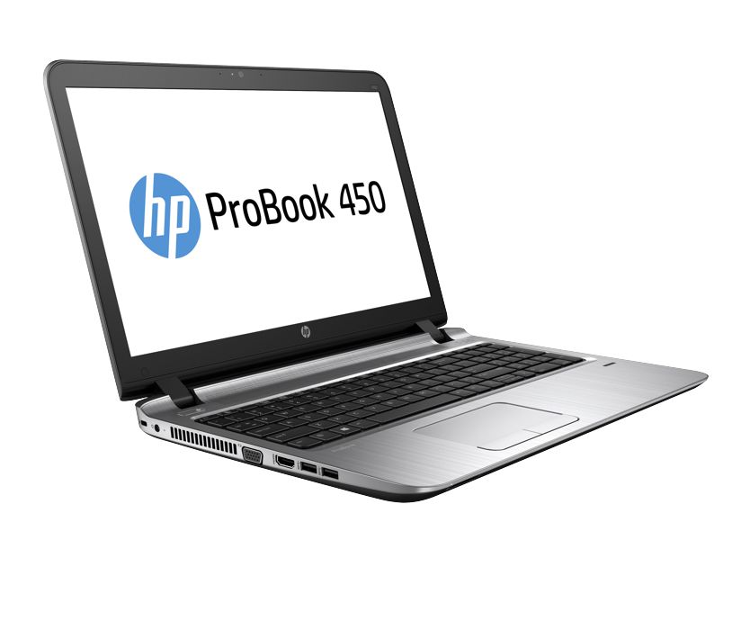 картинка Ноутбук HP ProBook 450 G3 (4BD32ES) 15.6", HD, i3-6100U, 8Gb, 256Gb SSD, Win10, Gray от магазина Альфанит в Кунгуре