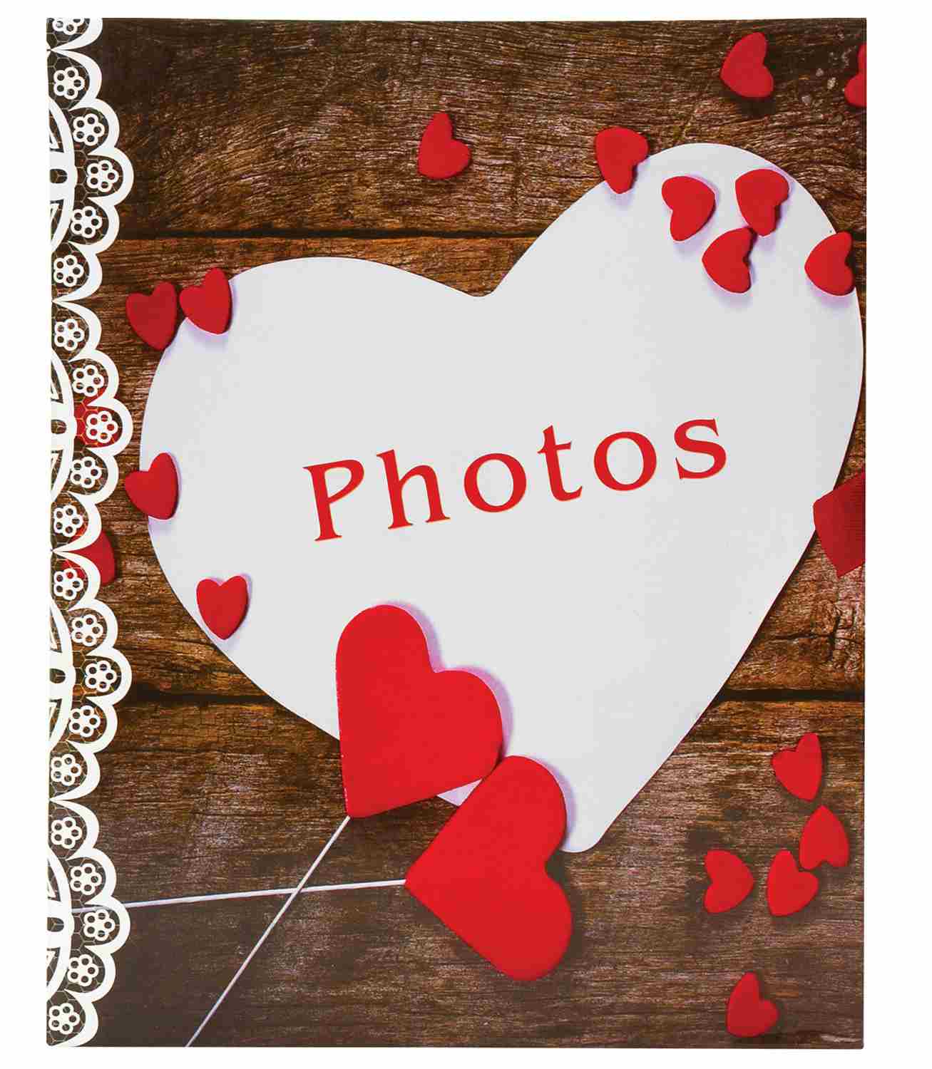 картинка Фотоальбом, 10*15 см, на 200 фото, "С любовью", BRAUBERG, 391158 от магазина Альфанит в Кунгуре
