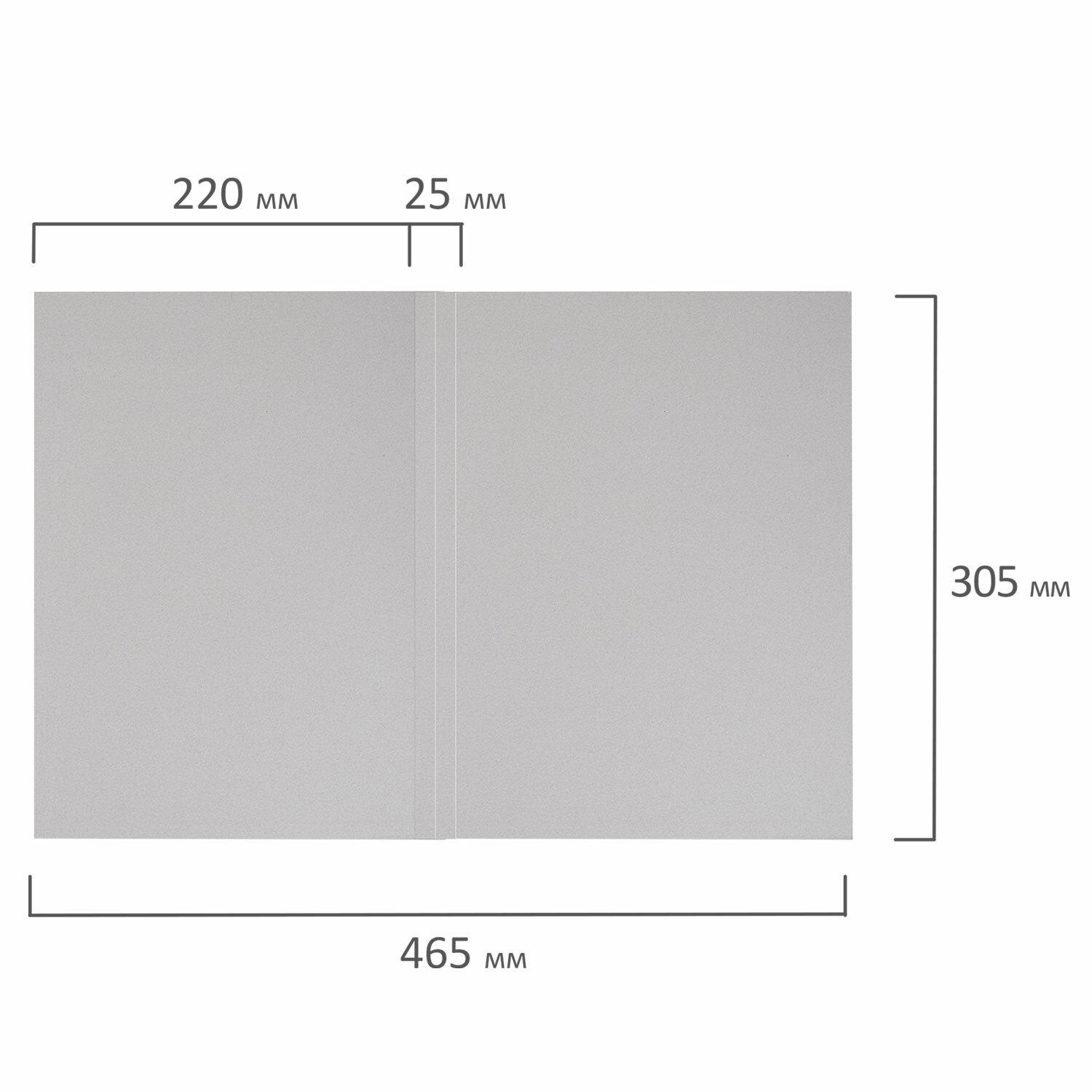 картинка Папка-обложка без скоросшивателя, А4, 220 г/м2, до 200 л, картон, белый, "Дело", STAFF, 128988 от магазина Альфанит в Кунгуре