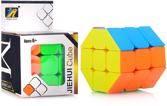 картинка Кубик-рубика с нестандартными гранями, 5,5*5,5 см, в пакете, Magic Cube, 562 от магазина Альфанит в Кунгуре